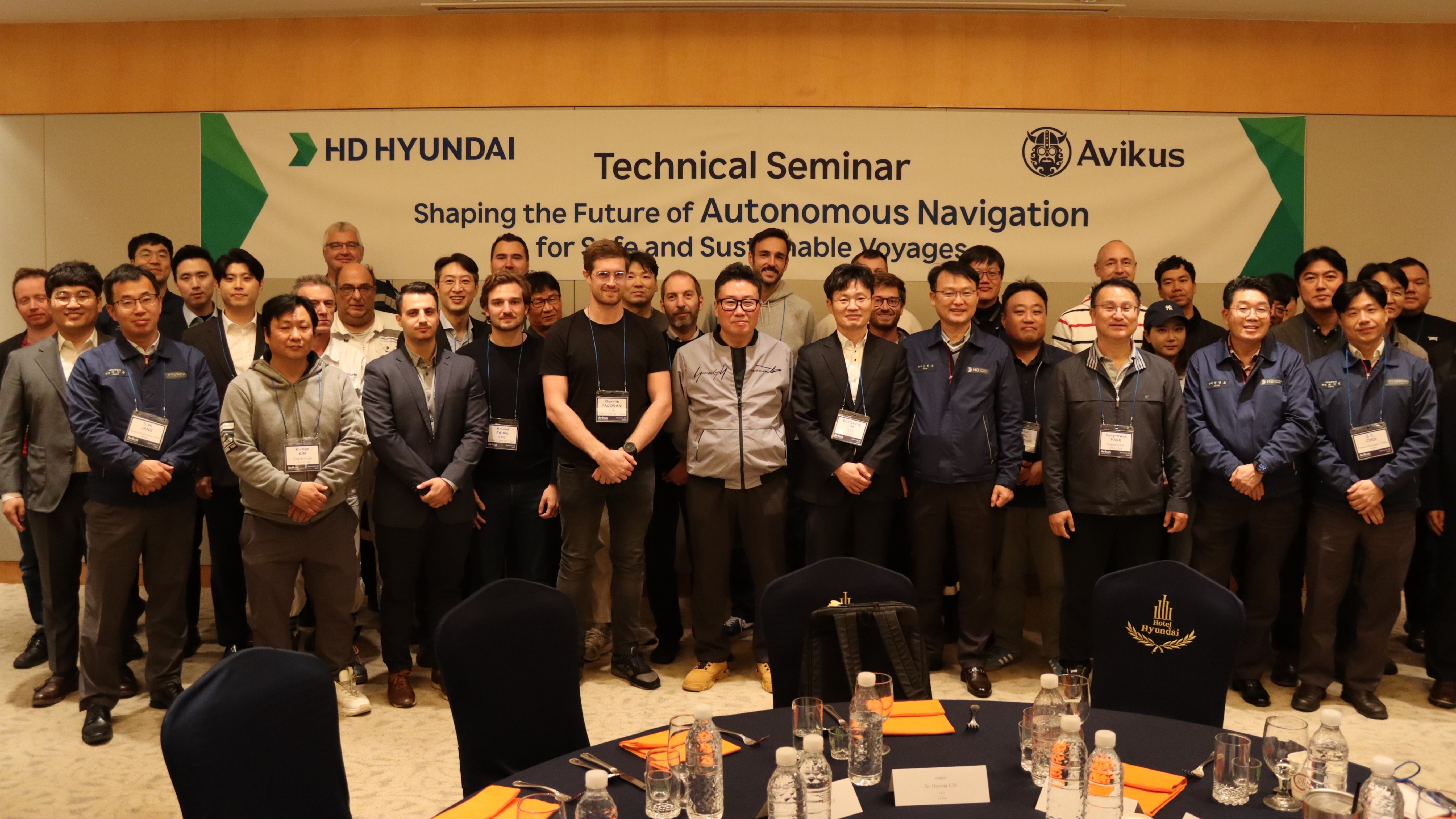 [Avikus] Technical Seminar on Autonomous Ship Navigation Technology Held for HD Hyundai Samho