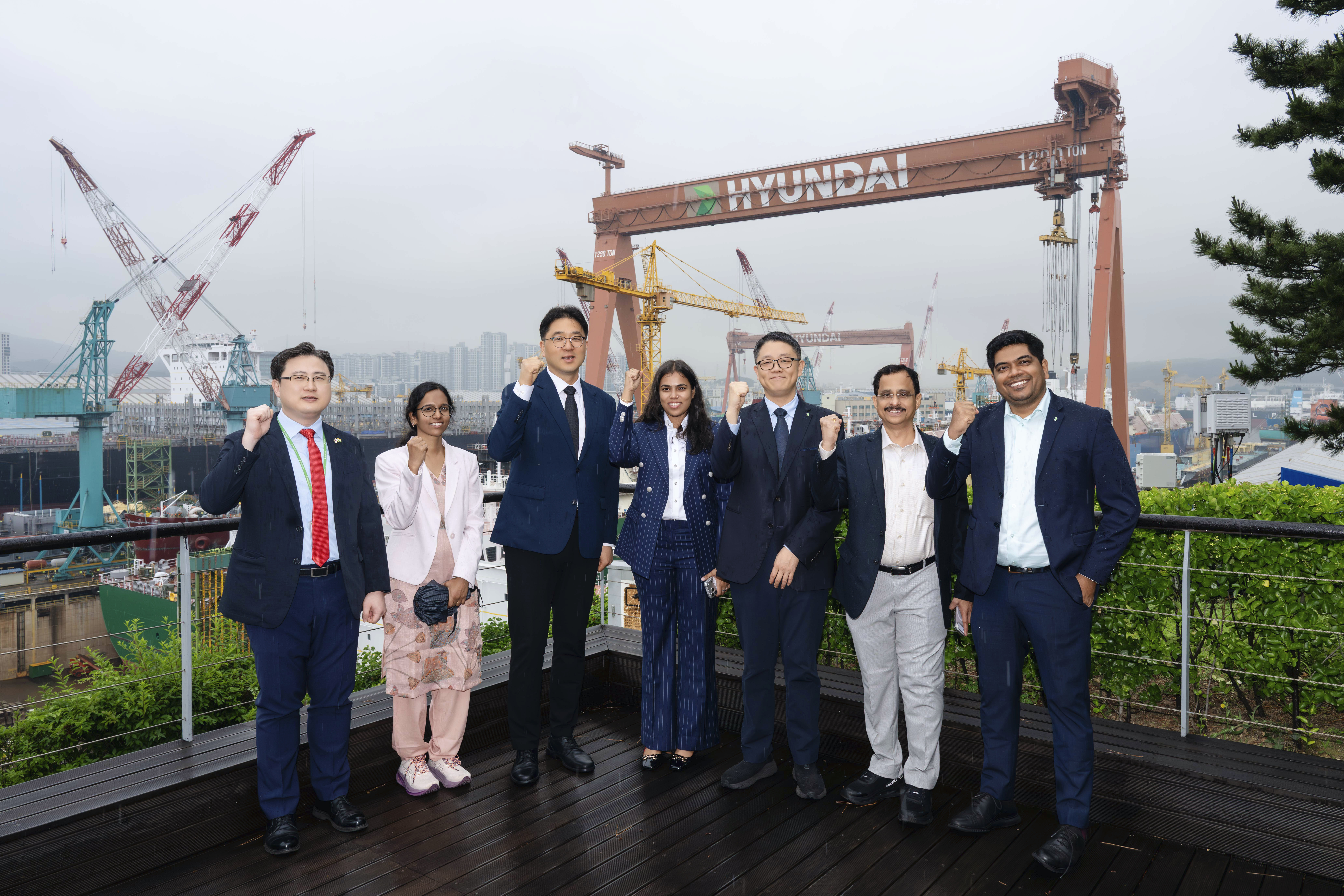 Tamil Nadu&rsquo;s Newly Appointed Industries Minister Visits HD Hyundai Heavy Industries&rsquo; Ulsan Shipyard