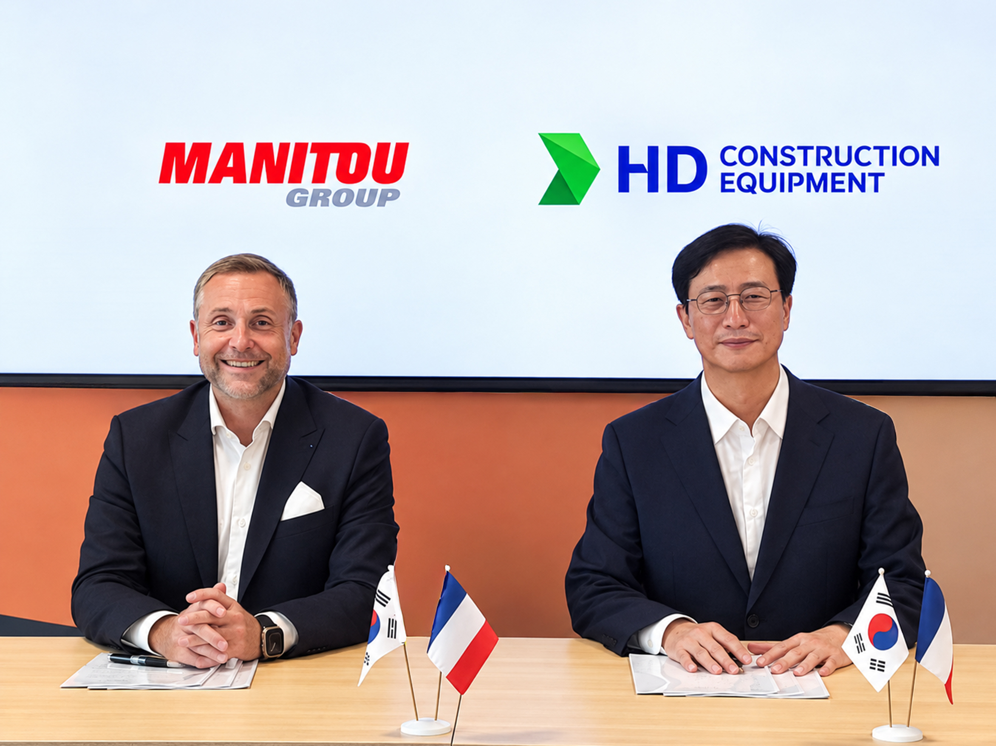 [HD Construction Equipment] We are pleased to announce a new partnership with MANITOU Group to strengthen our compact construction equipment portfolio and expand our global market presence.